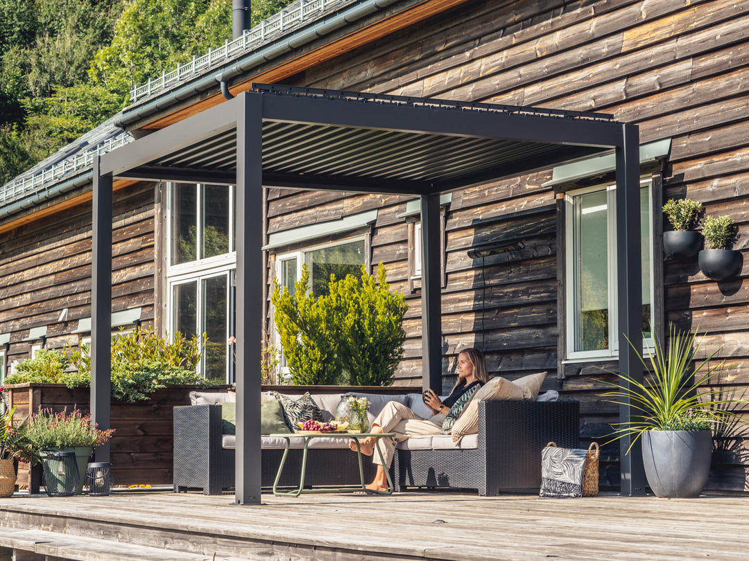 Pergola aus Metall: Diese Modelle haben es in sich